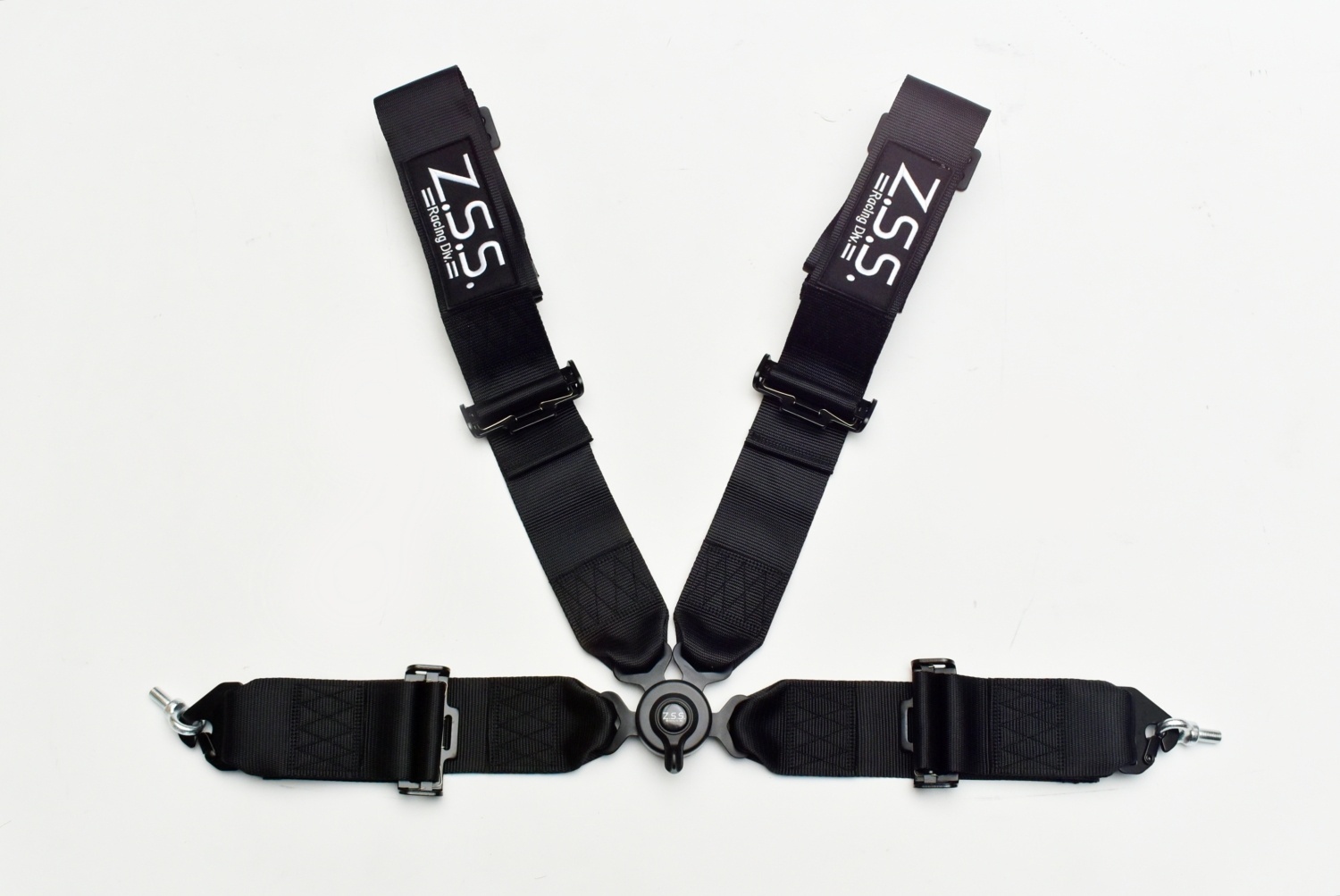 Z.S.S. ZSS 4点式 レーシングハーネス シートベルト ブラック 黒