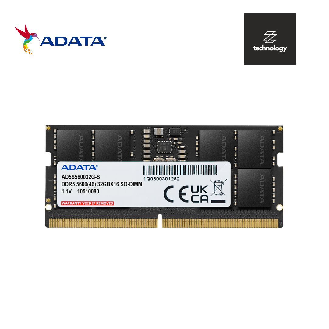 ADATA DDR5-5600 SODIMM MEMORY MODULE – Ztechnology IT Solutions Corp.