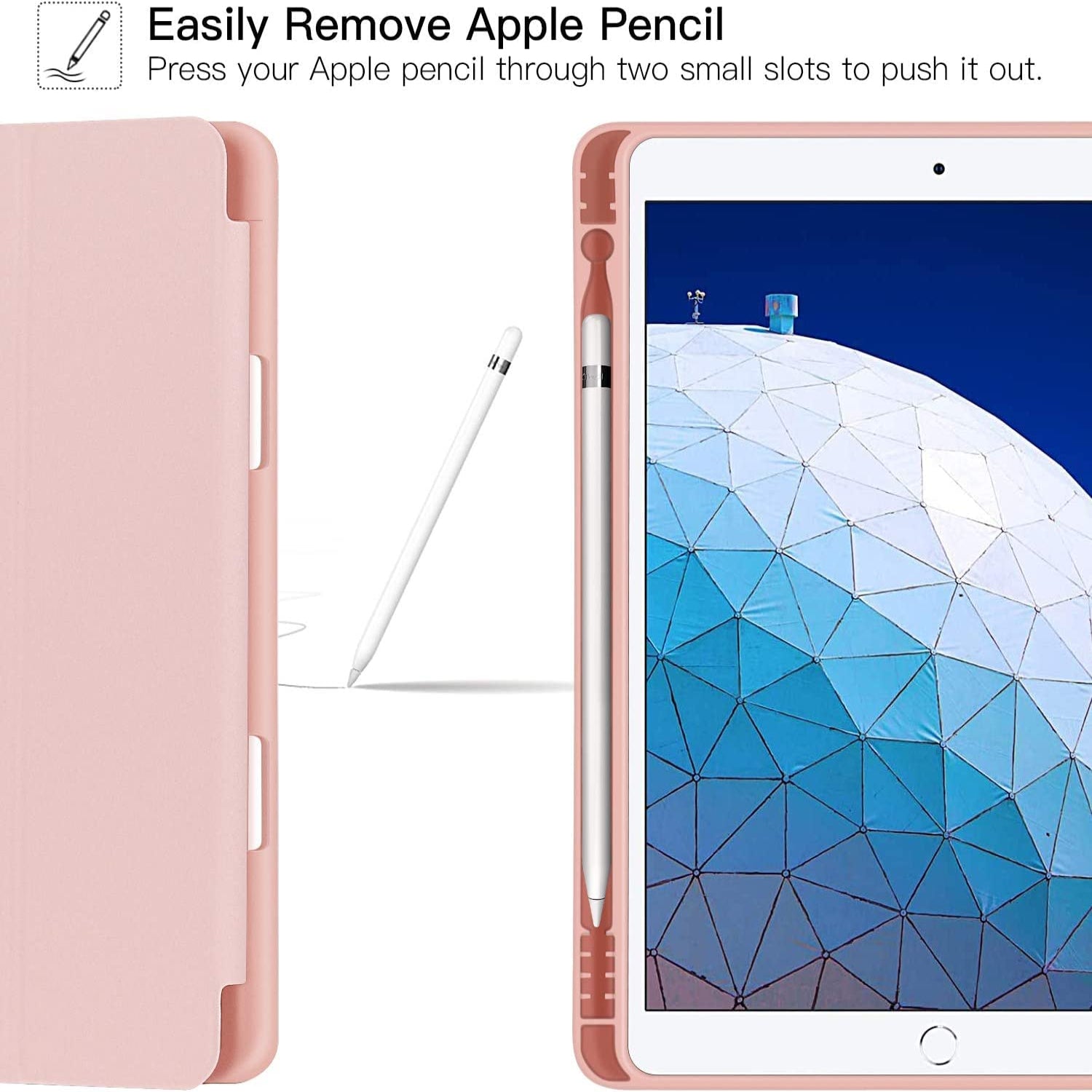 iPad Air 3 (3rd Generation) iPad Pro 10.5 Inch 2017 TPU Back and Trifo