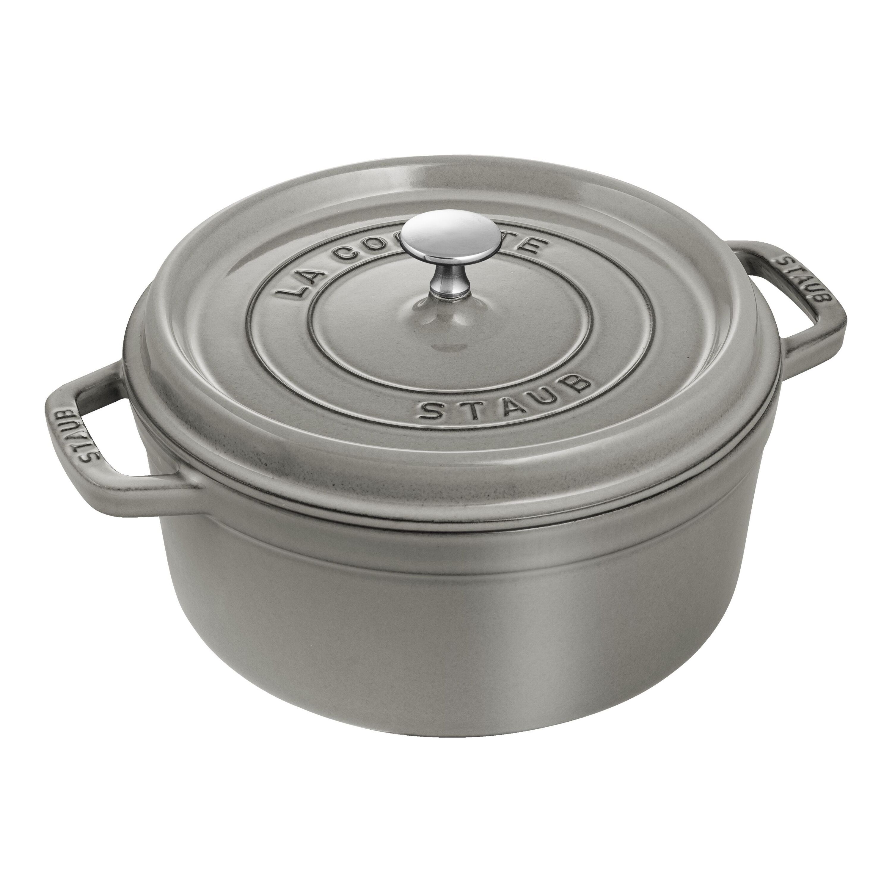 ストウブ ココット ラウンド 24cm| 鋳物ホーロー鍋| ストウブ(STAUB