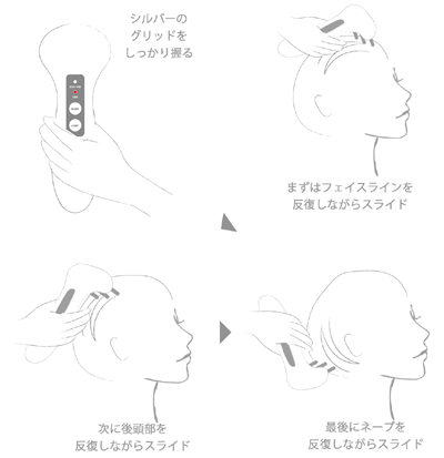 プテロ ヘアグロー 【美容室専売品】スカルプ＆育毛エステを簡単に行う