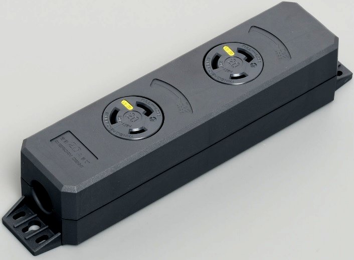 接地形2P 20A 125V NEMA L5-20 ダブルタップ のネットショップ販売