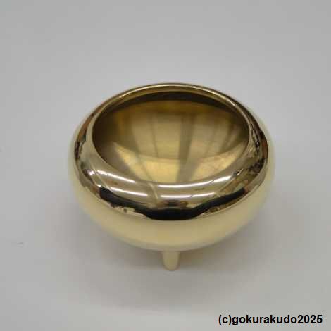 単品売り、金属製線香立（蓋無し）