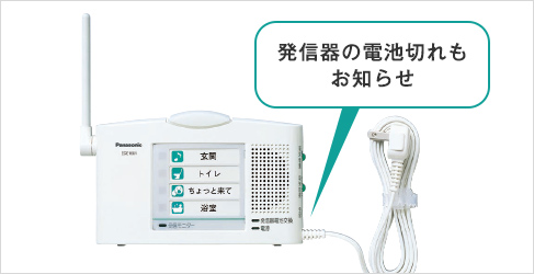 ワイヤレスコール卓上受信器 | ワイヤレスコールシステム | Panasonic