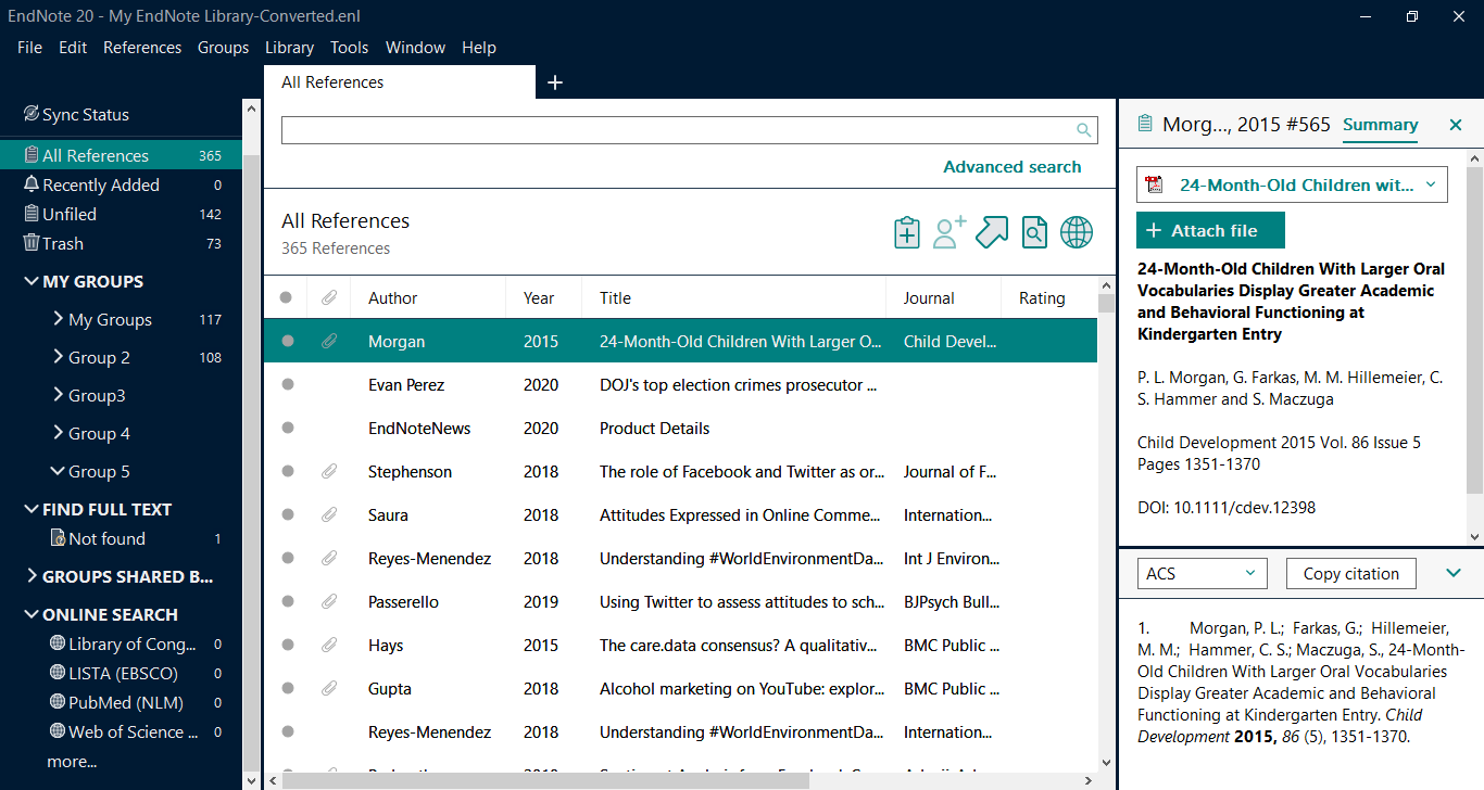 文献管理するならEndNoteがオススメ 学生用の7つのメリット