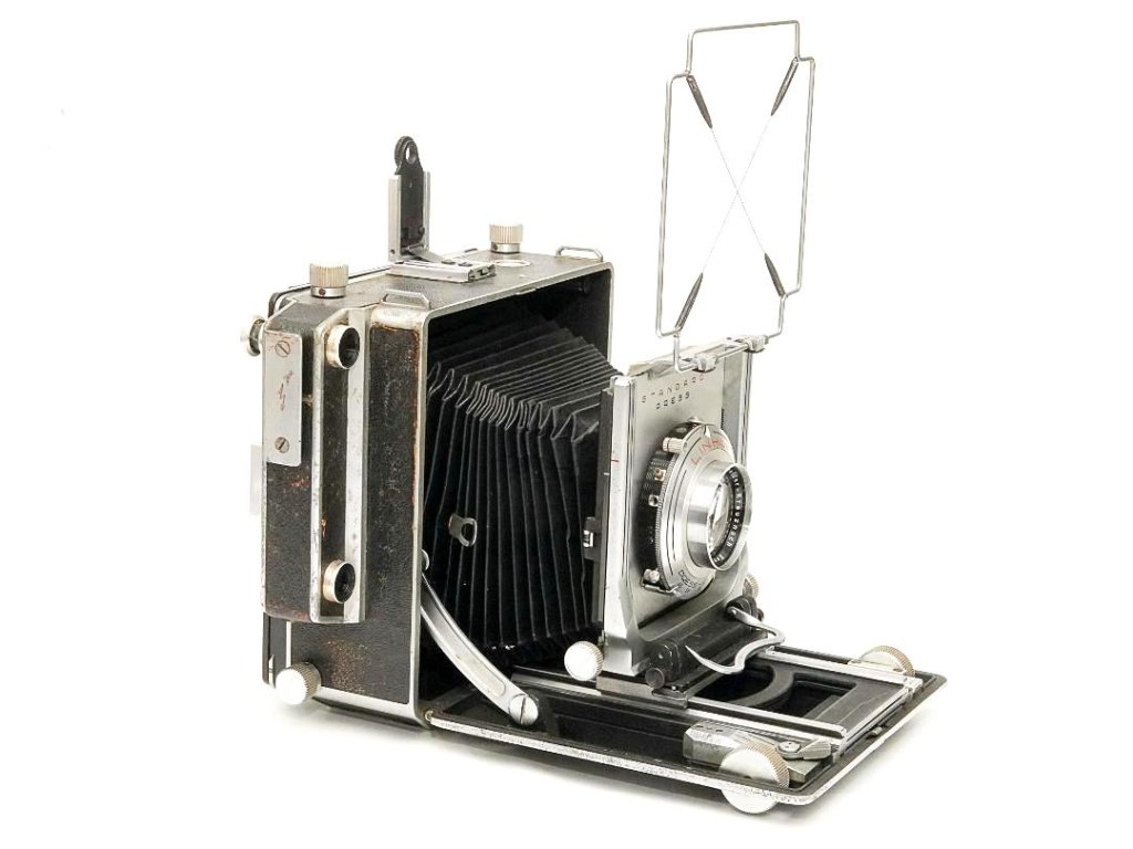 Linhof ,Super Technika 4×5in 3型、距離計付、 レンズ3本セット