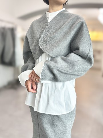 Barbara Wool Cashmere gray | SHE Tokyo online shop