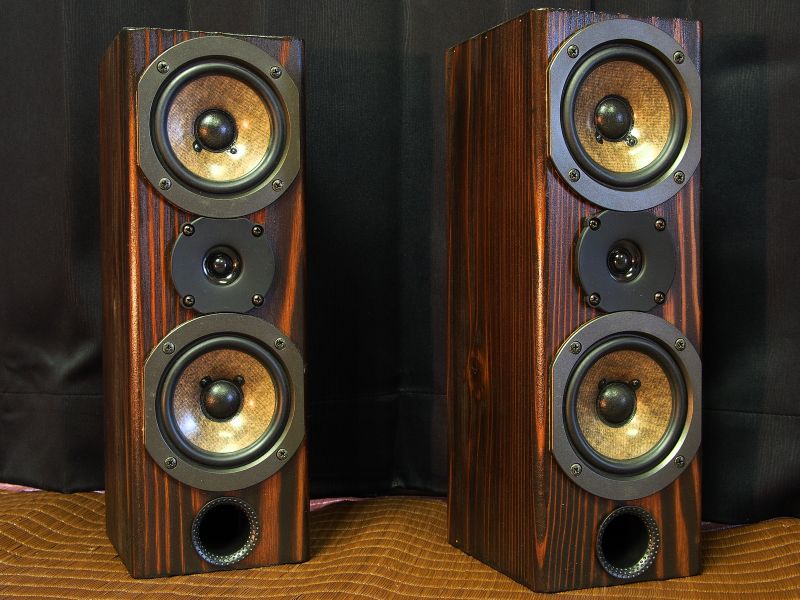 2Wayバスレフ型自作スピーカー☆オンキヨー仮想同軸 | 雷鳴 スピーカー