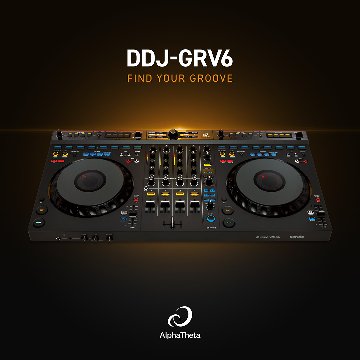 AlphaTheta DDJ-GRV6｜MIKI MUSIC DESIGN+ STORE