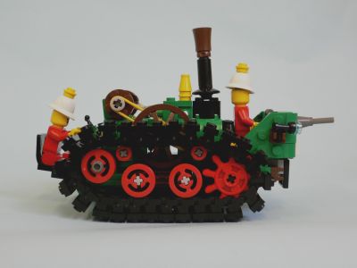 馬鹿戦366 英国軍蒸気戦車