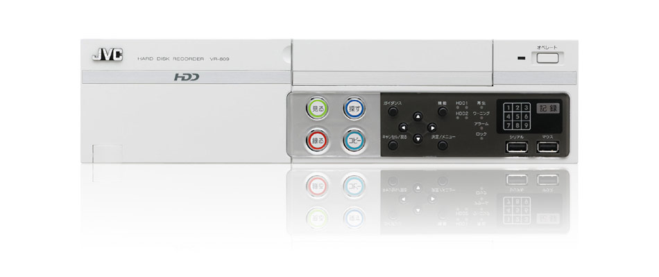 ハードディスクレコーダーVR-809A製品情報 | JVC