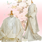 白無垢・色打掛:U007 唐織| 婚礼衣装レンタル | 京都着物レンタル夢館