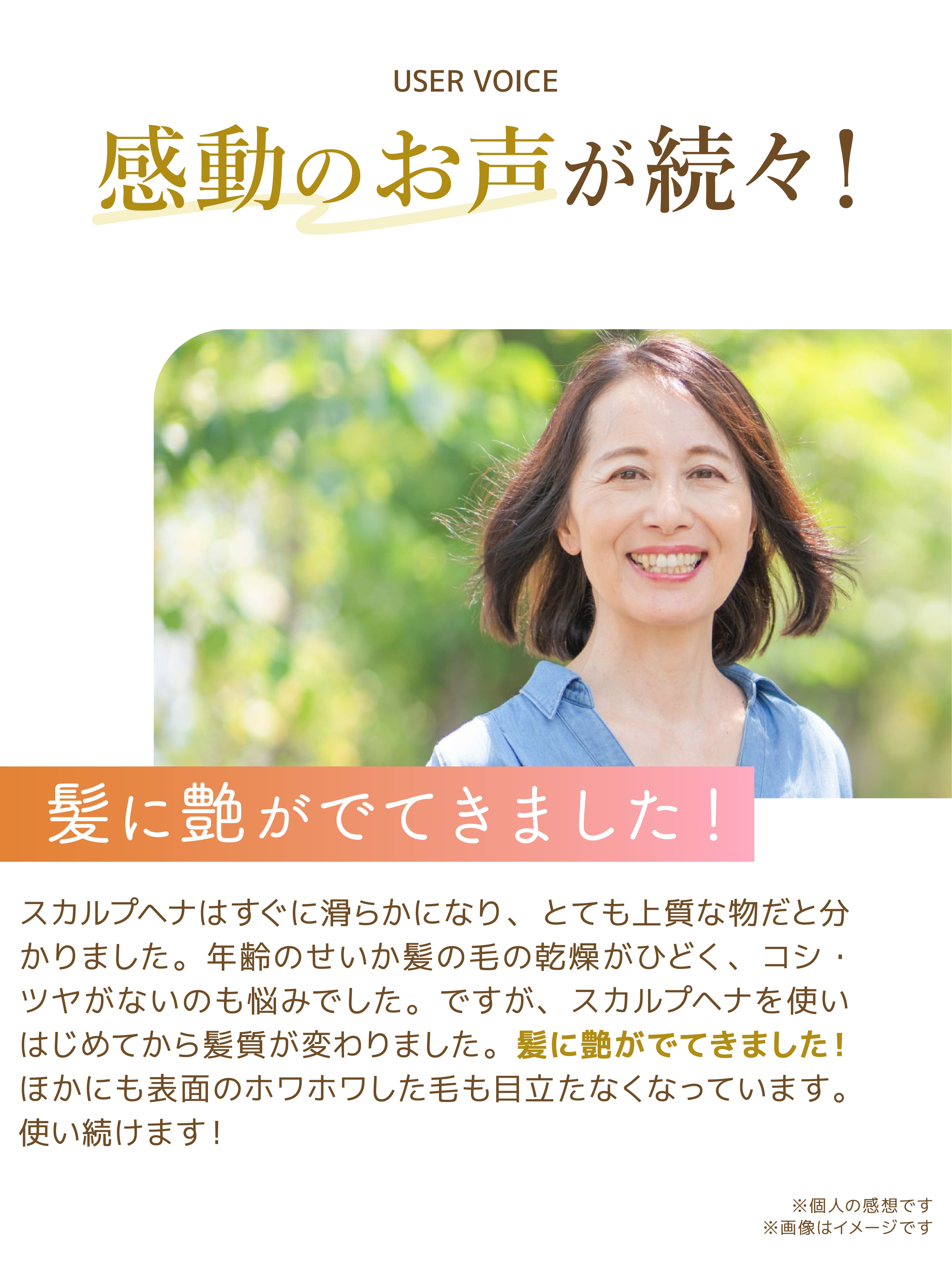 スカルプ・ヘナ（SCALP HENNA）- オレンジ 髪にハリ・コシを与える天然