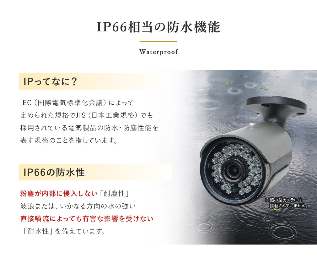 500万防犯監視カメラセット【WTW 塚本無線】