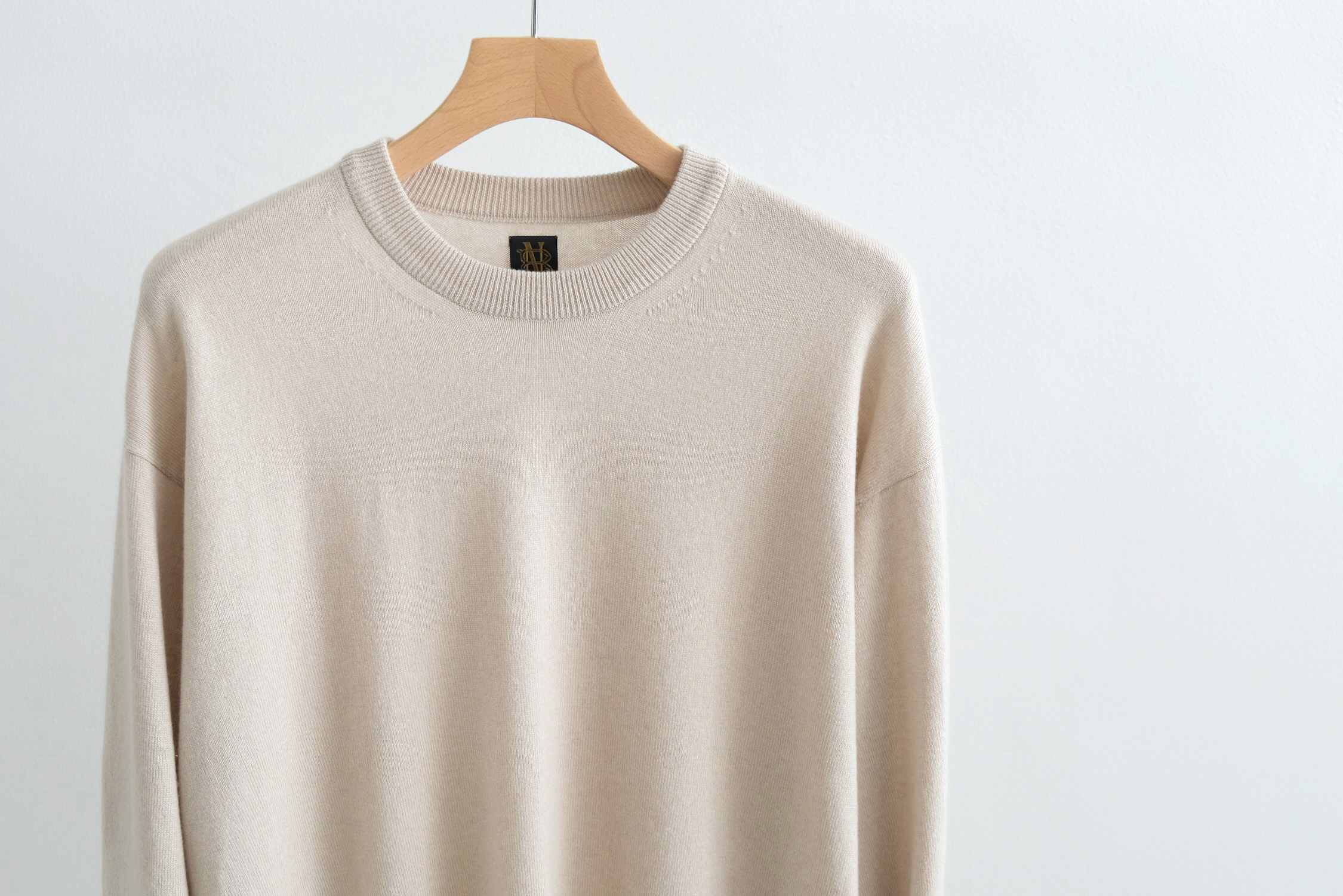 CASHMERE-SILK CREW NECK - WUNDER