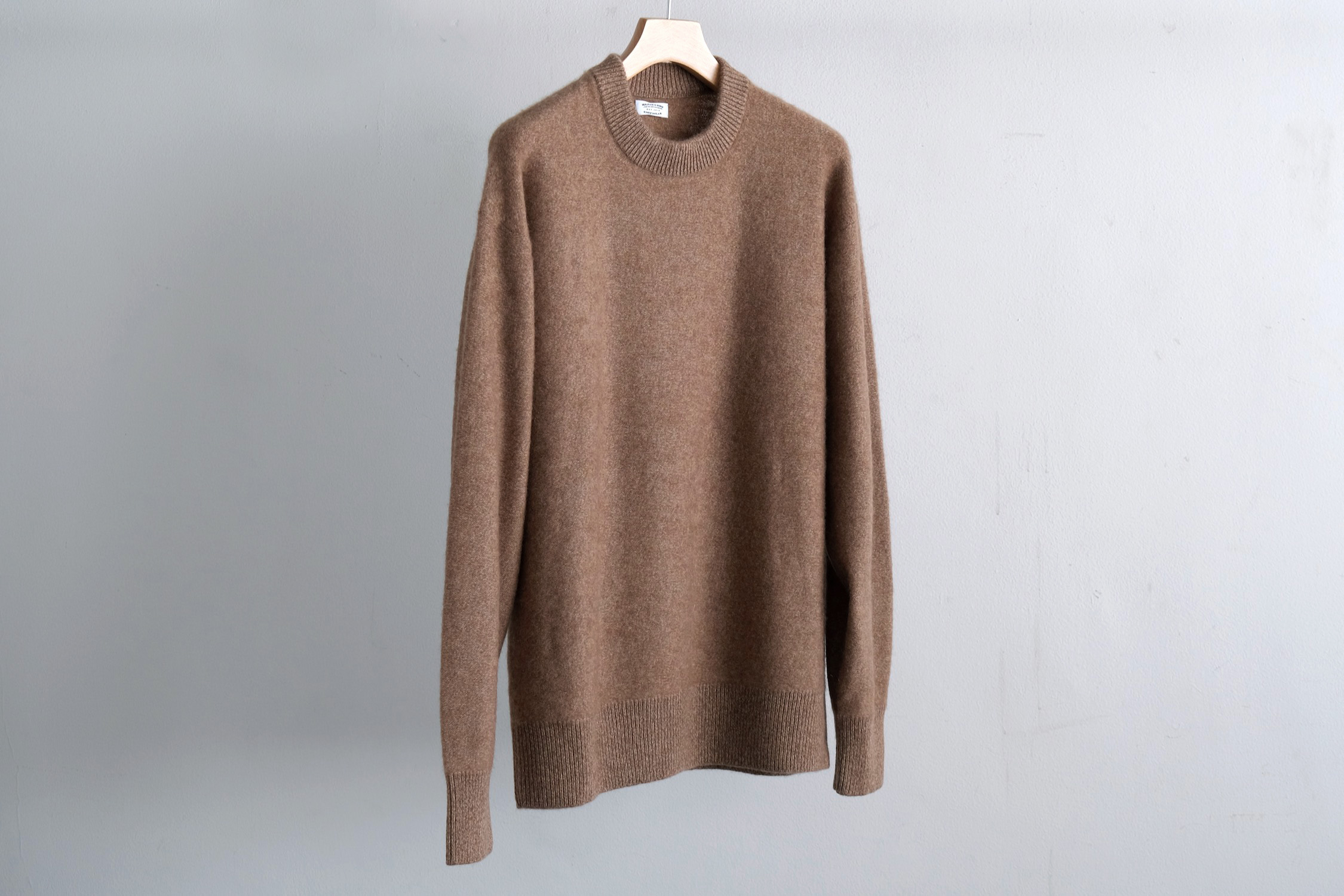 CASHMERE NEOSHAGGY P/O SWEATER - WUNDER
