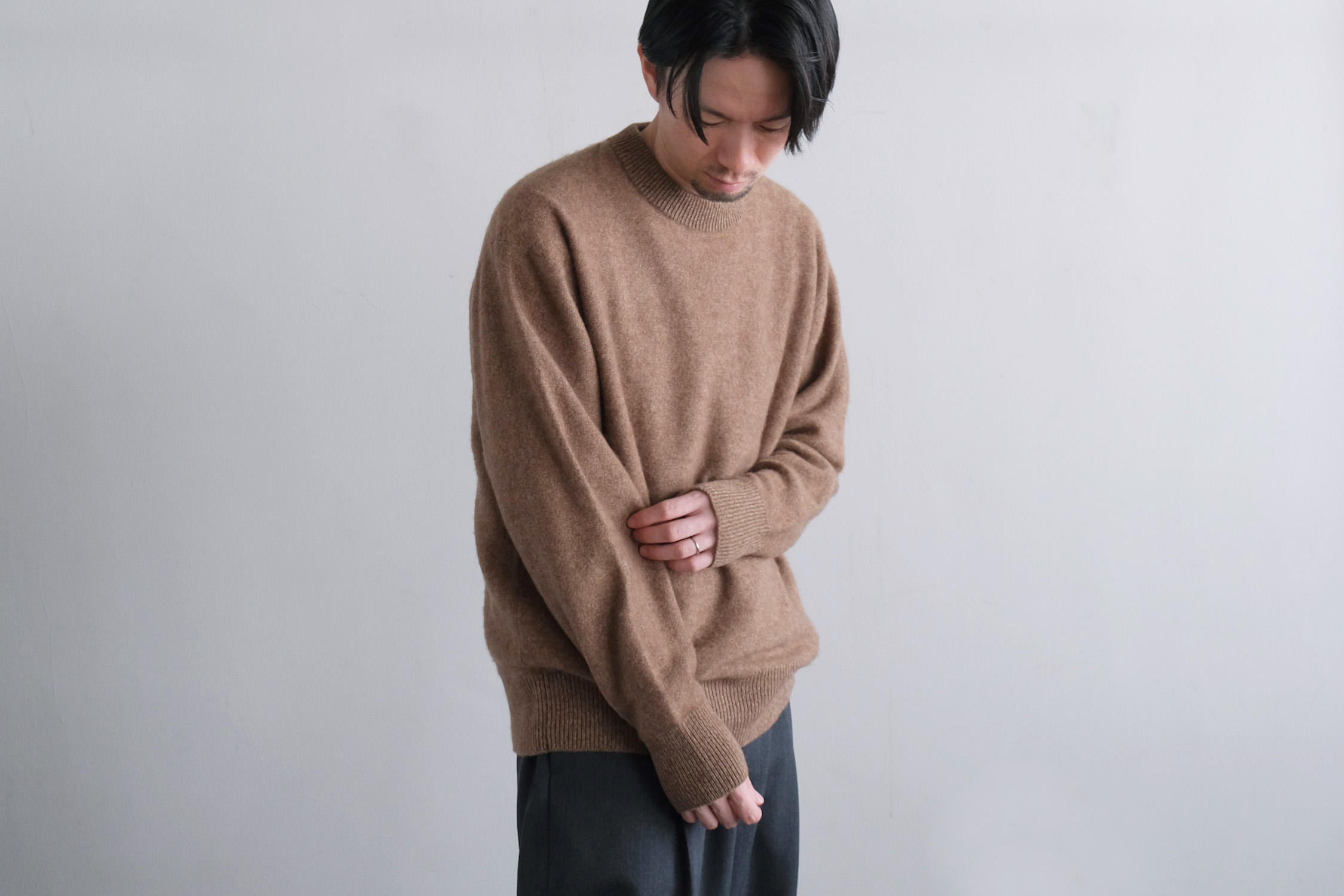 CASHMERE NEOSHAGGY P/O SWEATER - WUNDER