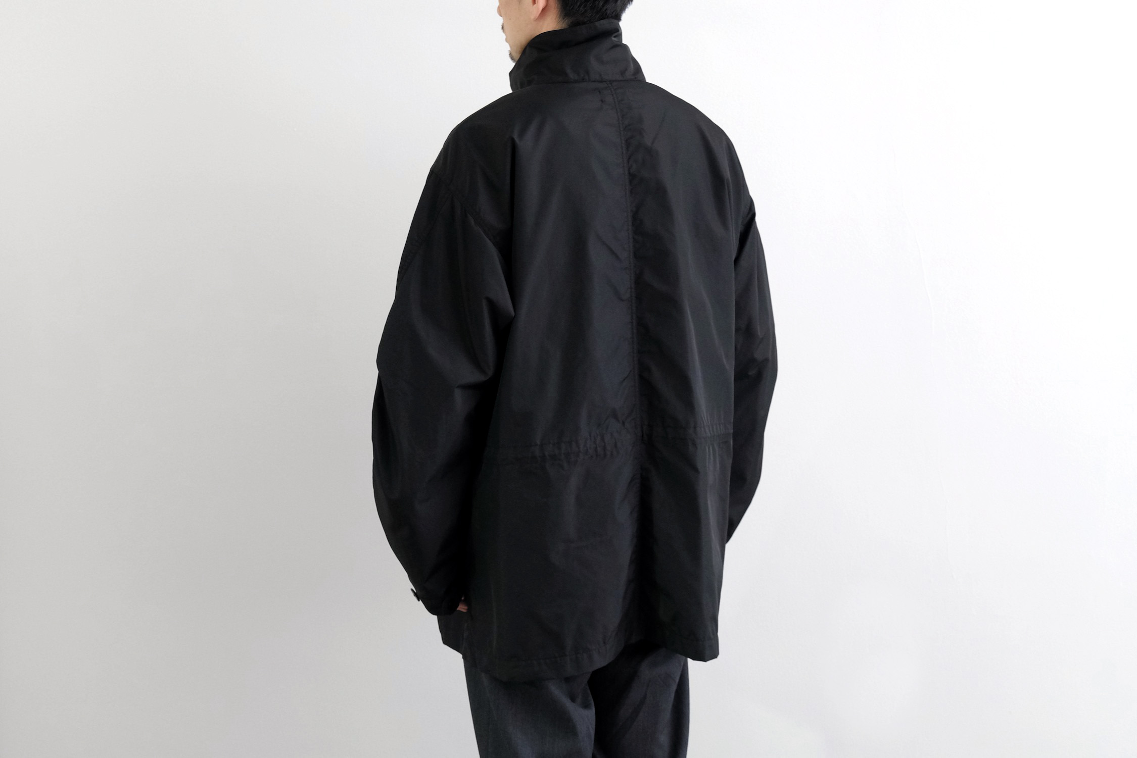 DOPE DYE NYLON SHORT MODS COAT - WUNDER
