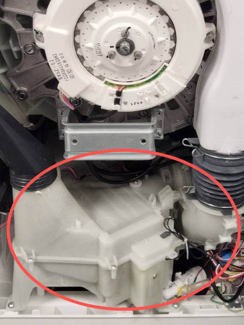 画像解説】シャープES-P110ドラム式洗濯機が乾かない原因｜リサイクル