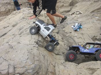 タミヤCC-01でロッククローリング遊び☆ワイルドウイリー2マニアックス