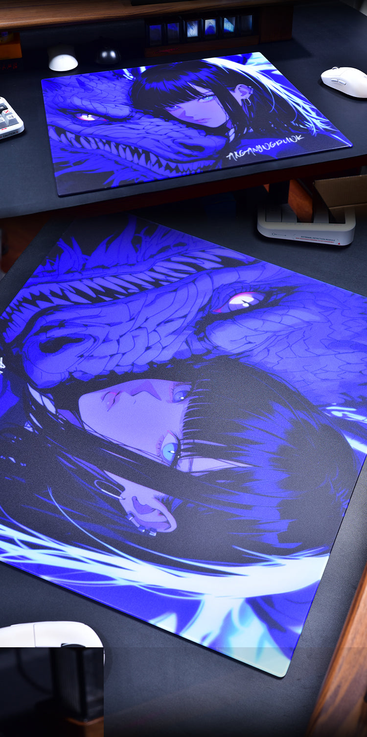 AXGamingPunk Taiji V2 Glass Mousepad – mechkeysshop