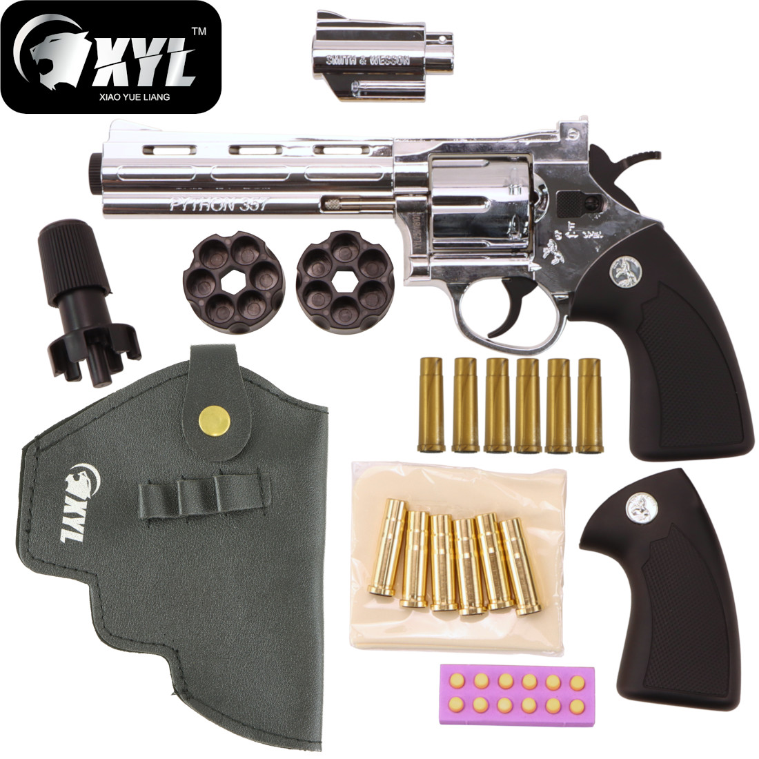 XYL Python 357 Golden Edition Gel Blaster Revolver | X-Force Tactical