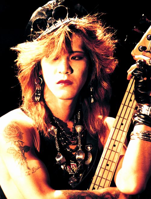 The former bassist of X JAPAN 