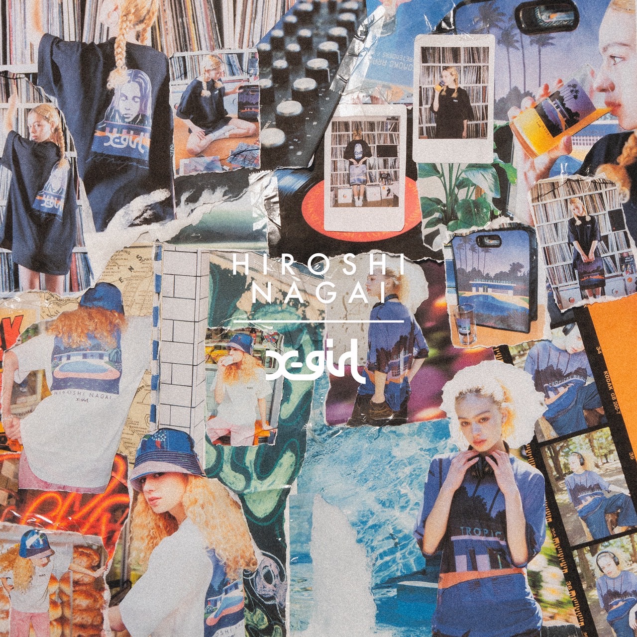 4/19(Fri.) X-girl × HIROSHI NAGAI | NEWS | X-girl OFFICIAL SITE