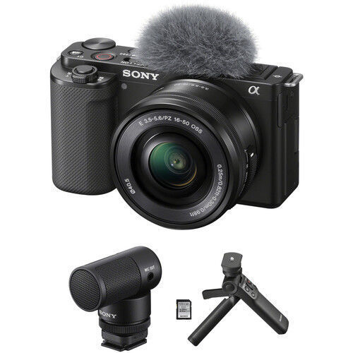 Buy Sony ZV-E10 Mirrorless Camera with 16-50mm Lens and Content
