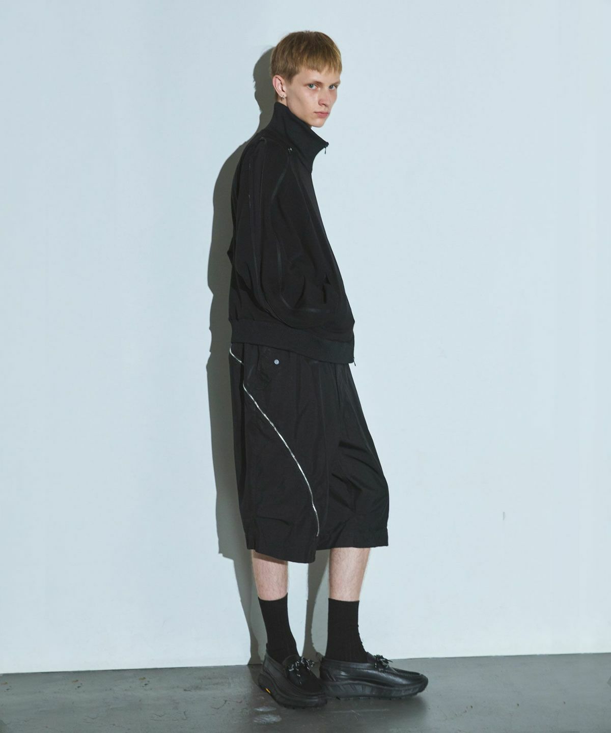 Vibram × OPENING ACT] ボリュームVIBRAMソールリアルレザーモカシン