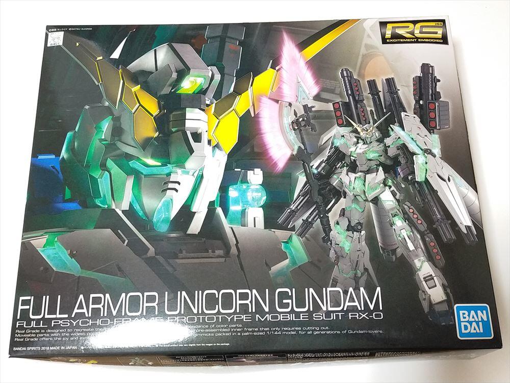 ガンプラ製作】RG ユニコーンガンダムペルフェクティビリティ
