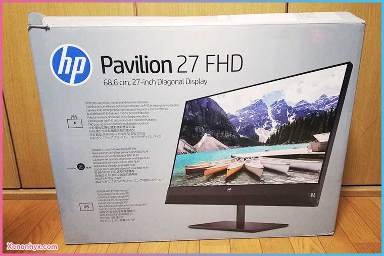 新しくディスプレイ「HP Pavilion 27 FHD」を買ってみたのでレビュー