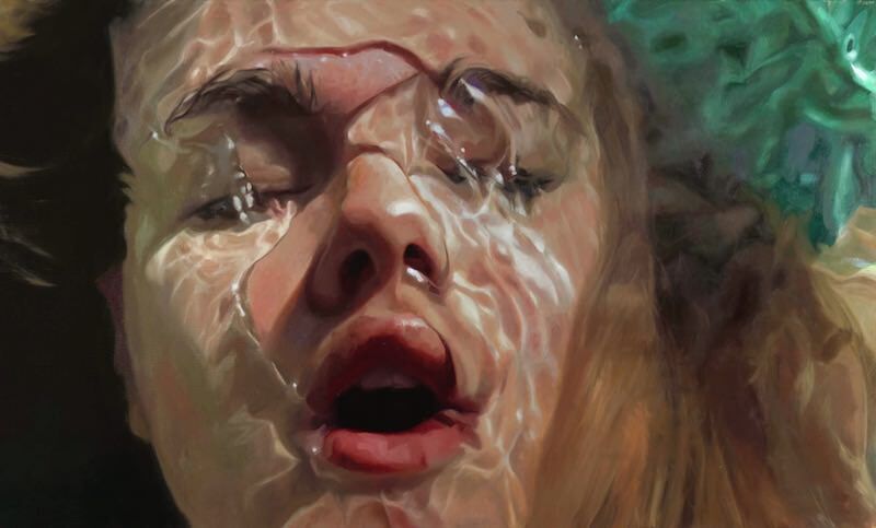 水を表現したハイパーリアリズム：Aqua by Reisha Perlmutter