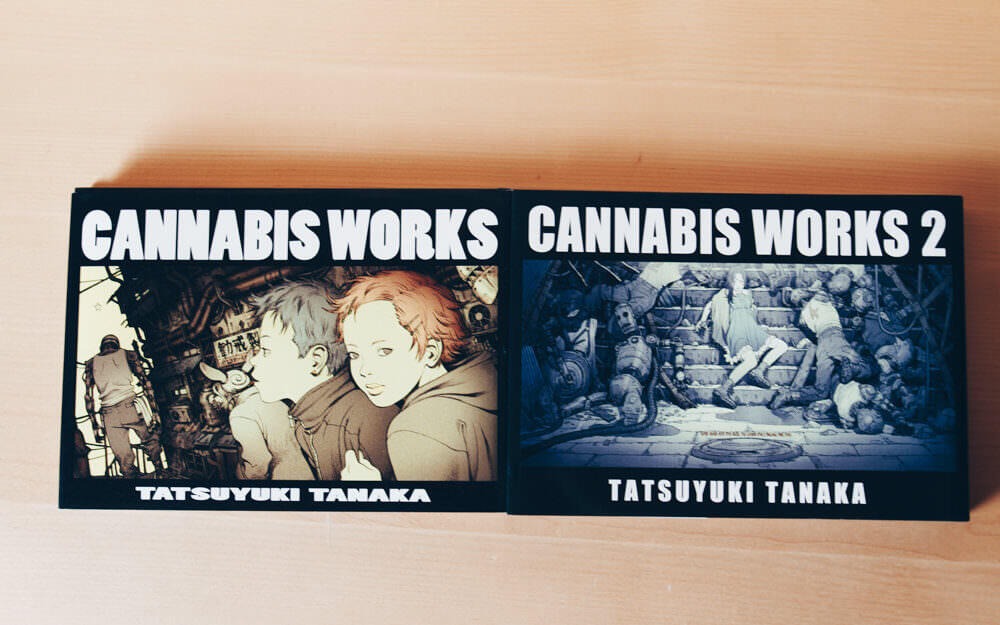 田中達之氏の作品集『CANNABIS WORKS』と『CANNABIS WORKS 2
