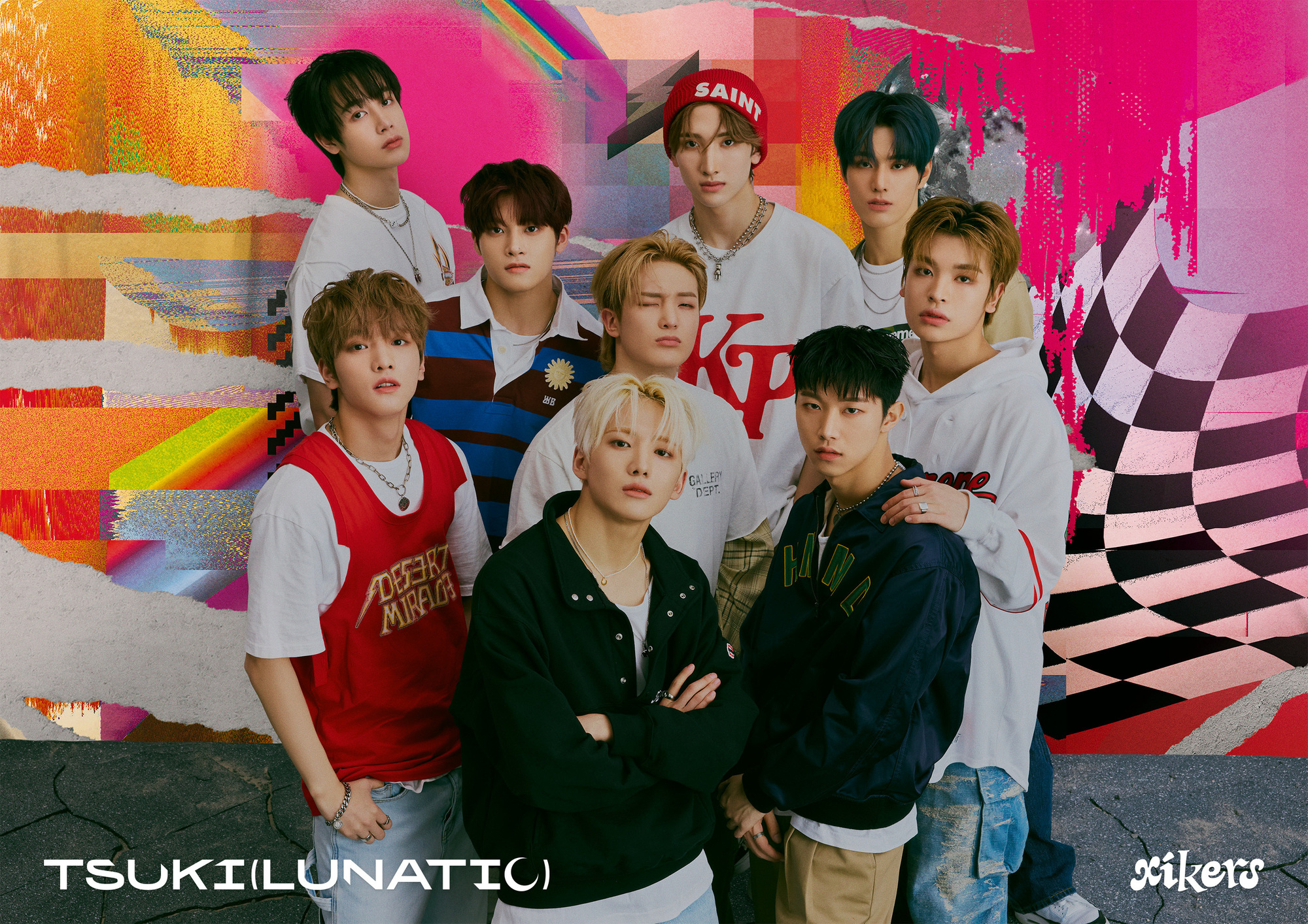 xikers JAPAN 1ST SINGLE「Tsuki (Lunatic)」 2024年8月7日（水
