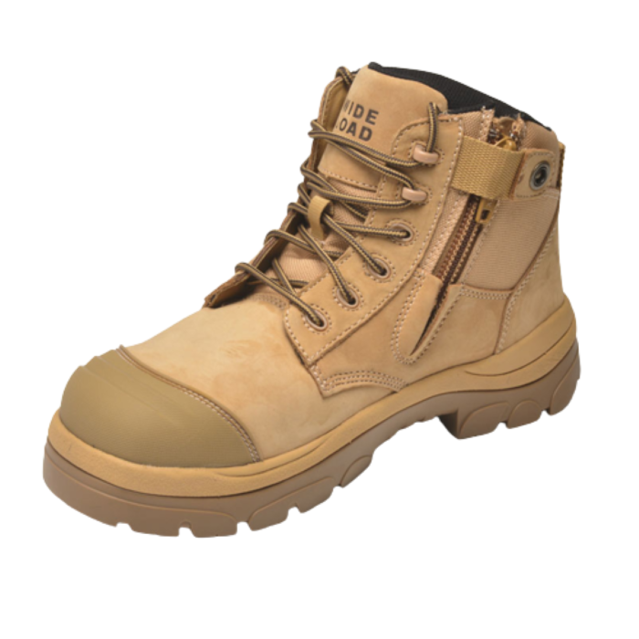 Wide Load 690WZC Composite Safety Toe 6-Inch Wheat Work Boots | XLfeet