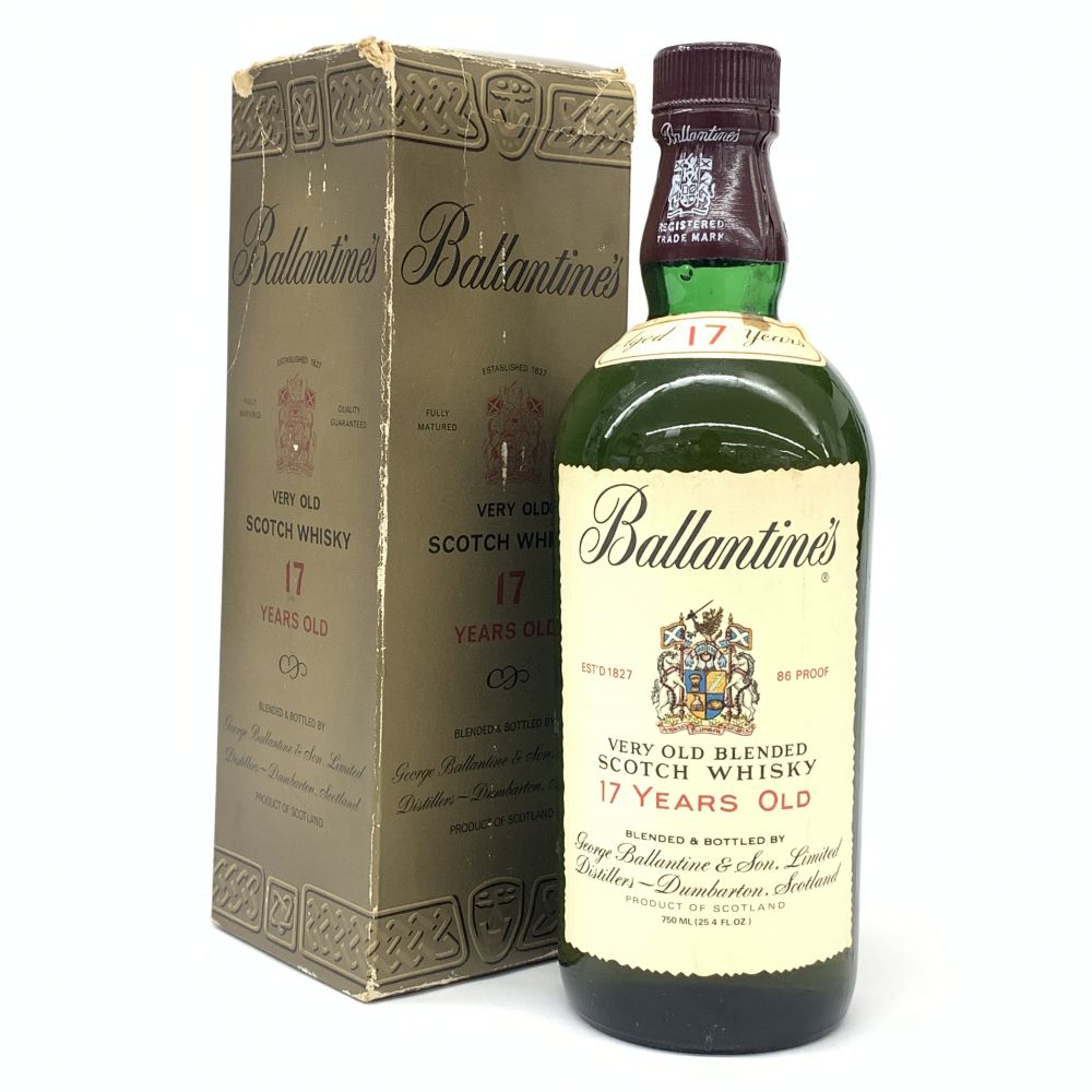 BALLANTINE'S 17年 バランタイン スコッチ ウイスキー 750ml 43%の高価