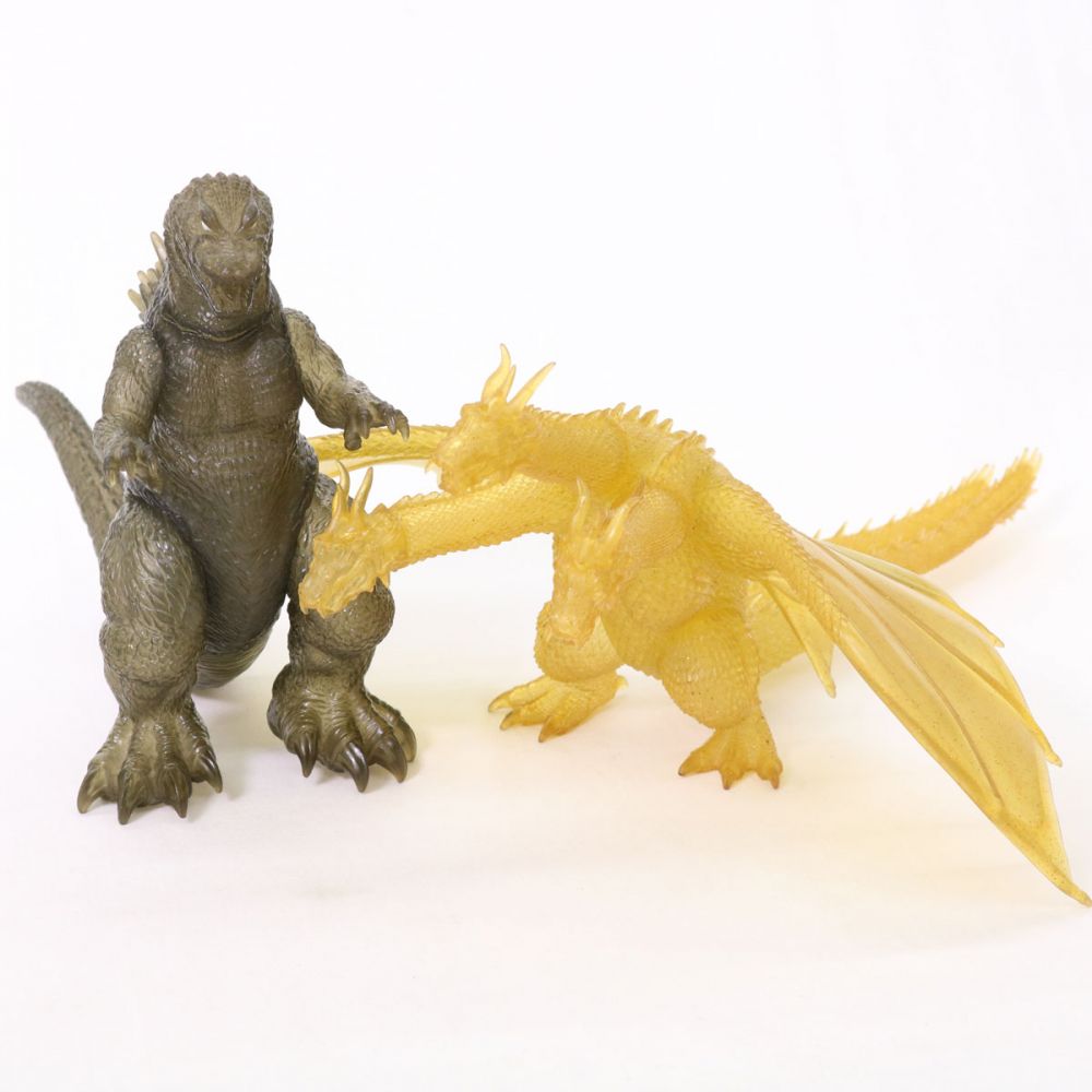 キングギドラ 怪獣郷 ソフビ 1964 2002製 ゴジラ ムービーモンスター