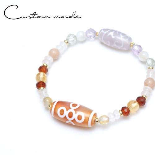 すんごい！仕事運！九眼天珠と水晶！色珍しい！ズーンとくる！ すん