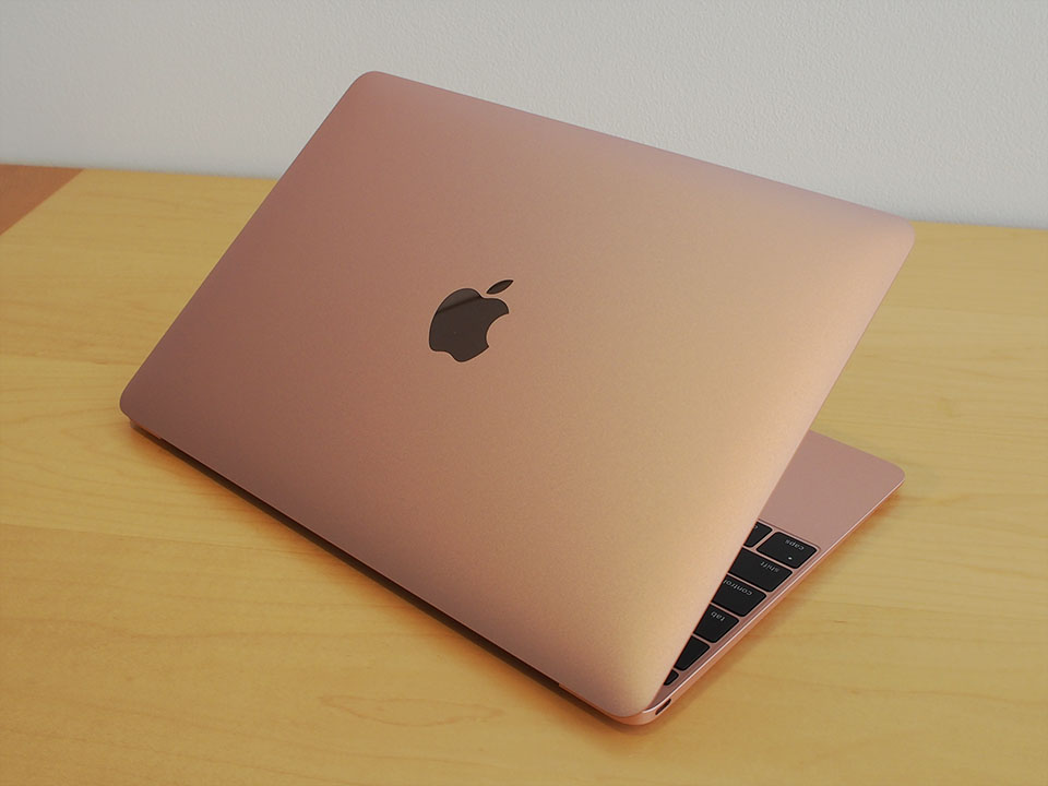 ローズゴールドも追加、第6世代Core M搭載の「MacBook」ファースト
