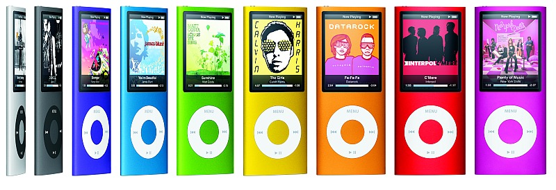 Apple，縦長「iPod nano」とスピーカー内蔵の「iPod touch」を発売