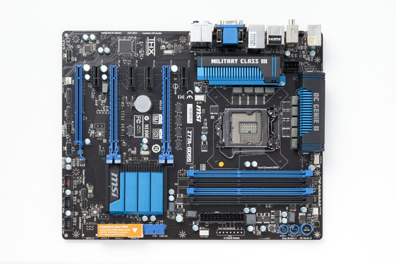 写真で見る次世代マザーボード「Z77A-GD55」（MSI） | 日経クロス
