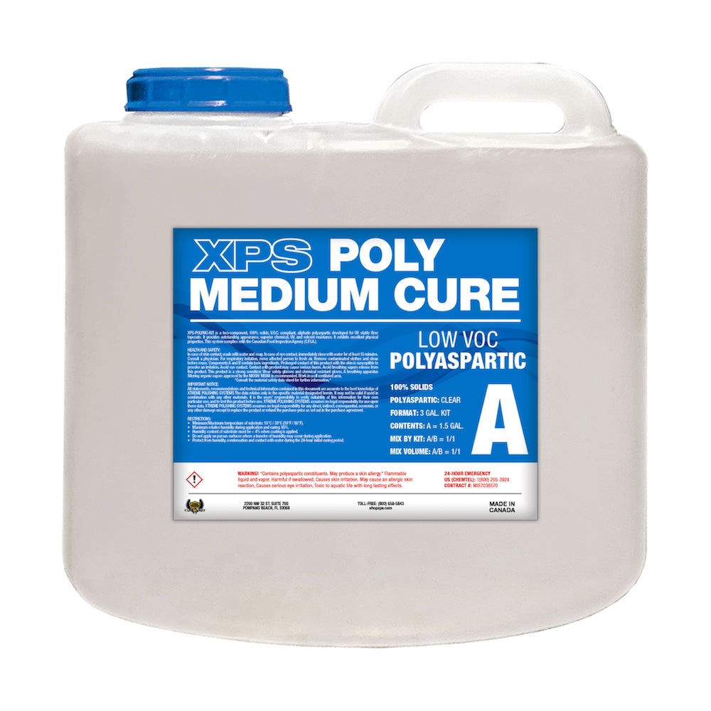 Polyaspartic Garage Floor Coatings Kit - Medium Cure 3 Gal. Kit | XPS
