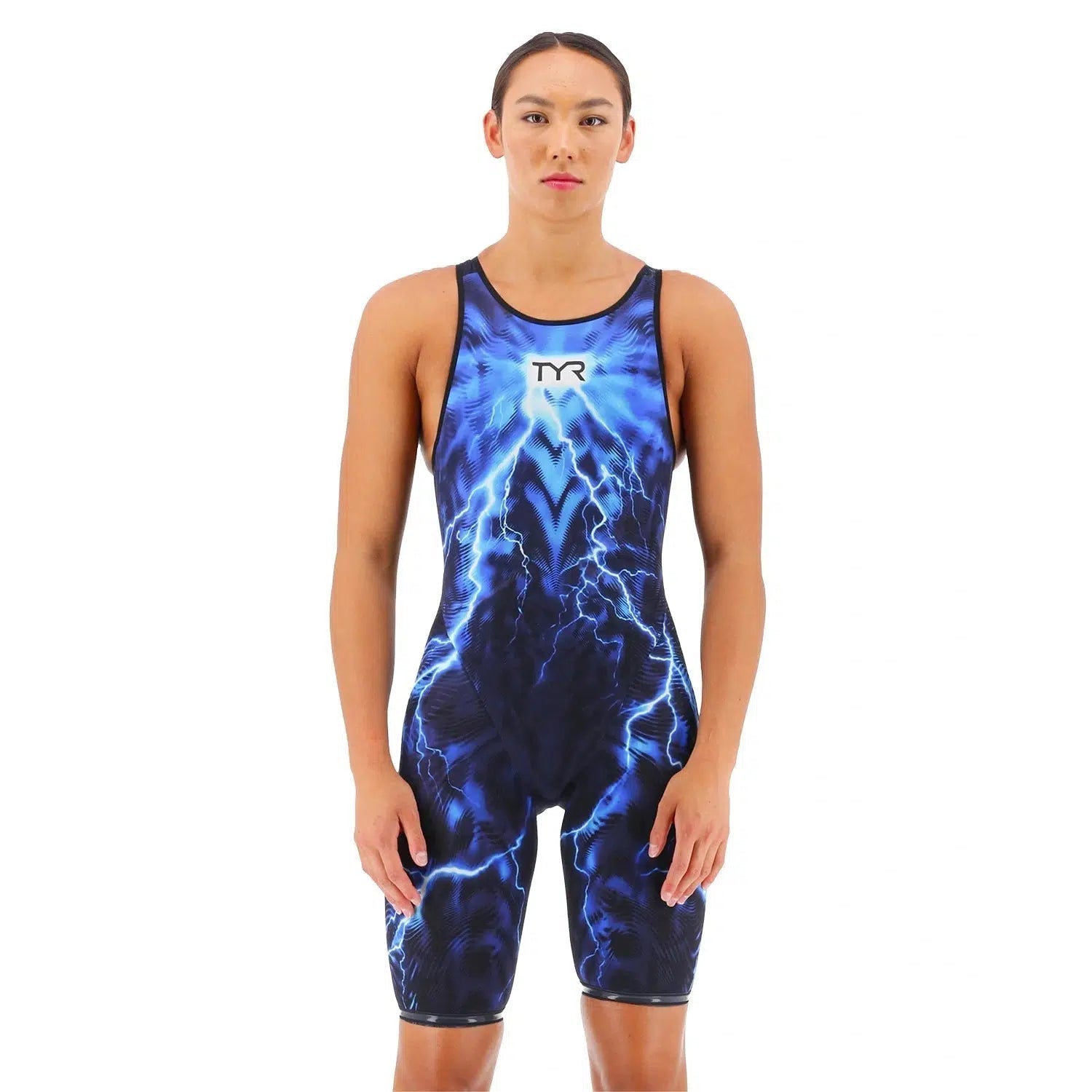 TYR Venzo Phantom Oblivion Open Back Tech Suit | Free Shipping on