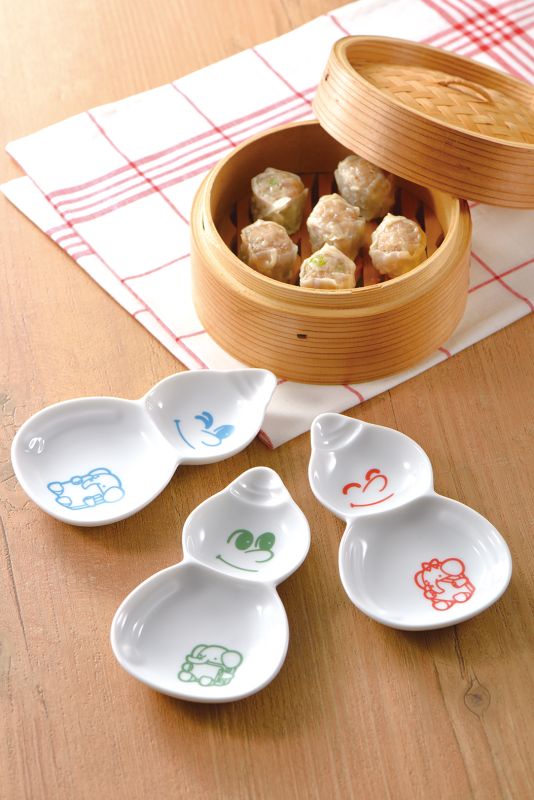 崎陽軒 かわいらしいシウマイ用小皿がより使いやすく「ひょうちゃん