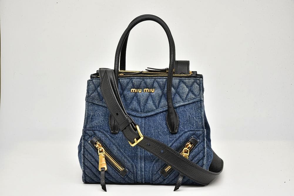 駅南やまご質店オンラインショップ / ミュウミュウ デニム バイカー