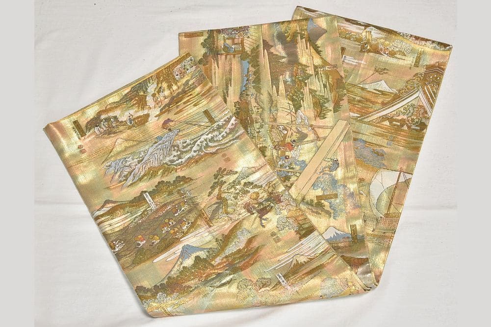 駅南やまご質店オンラインショップ / 西陣あさぎ 葛飾北斎 富嶽三十六