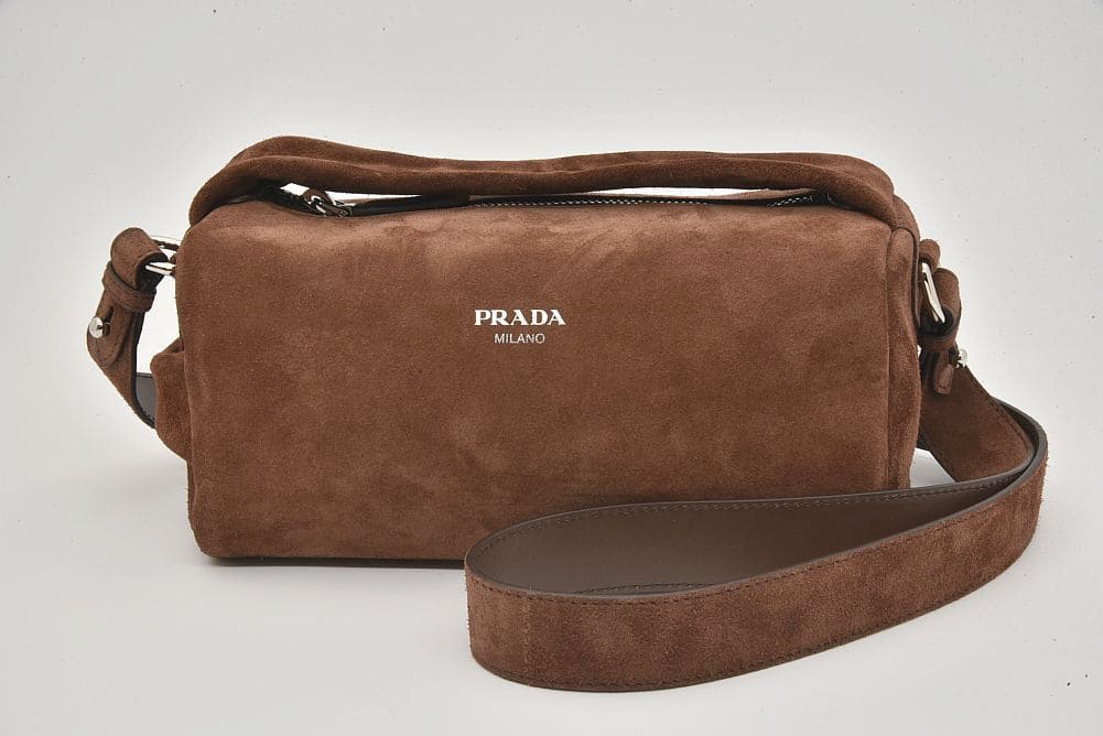 駅南やまご質店オンラインショップ / プラダ PRADAロゴ スエード