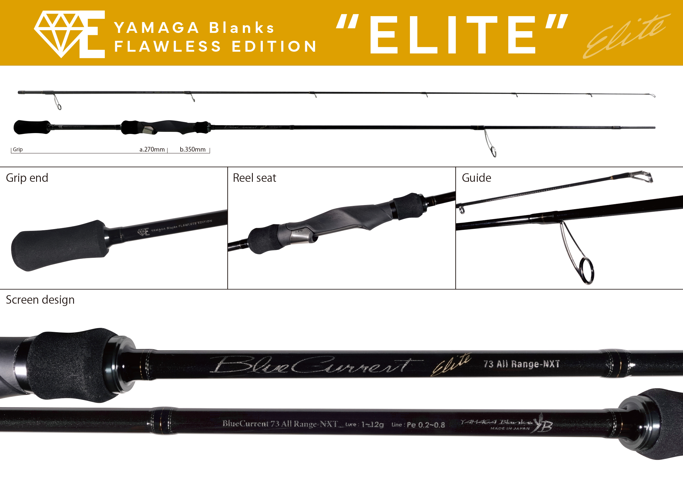 BlueCurrent 73 All Range NXT “ELITE” | YAMAGA BlanksYAMAGA Blanks