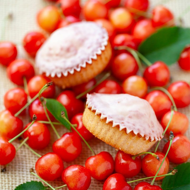 山形さくらんぼマドレーヌ 5個入 さくらんぼの香り広がる上品な美味し